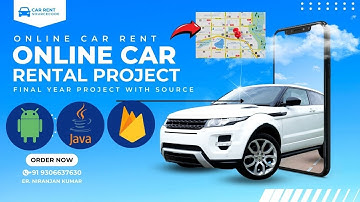Online Car Rental System Project in Android Studio With Source Code | Source Code & Projects