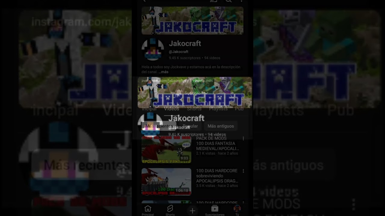 si no me sigues síguele a Jakocraft gracias