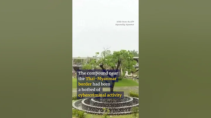 Myanmar military destroys scam compounds