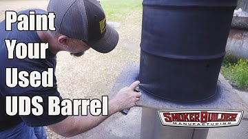 How To Build a UDS Smoker [Painting Your Barrel]