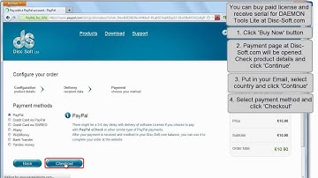 DAEMON Tools Lite: paid license purchasing howto