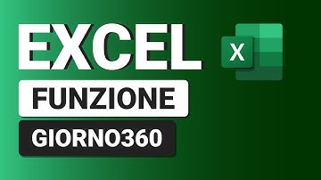 Funzione GIORNO360 - Excel Tutorial Italiano