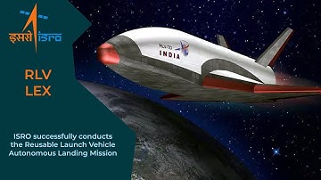 ISRO successfully conducts the Reusable Launch Vehicle Autonomous Landing Mission (RLV LEX) #isro