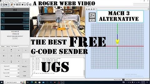 The BEST FREE Universal G-Code Sender (UGS) Setup, the alternative to Mach 3