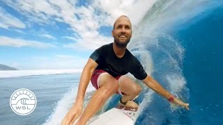 Get Barreled in Tahiti with Samsung Gear VR, C.J. Hobgood(Now you can surf in Tahiti, with this immersive 360 VR experience. Subscribe to our channel HERE: http://wsl.tv/Subscribe Video by Samsung / Rapid VR ..., 2015-10-28T15:08:34.000Z)