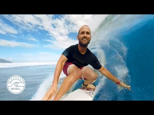 Surfing the Legendary Barrels of Tahiti in 360 Video - VRScout