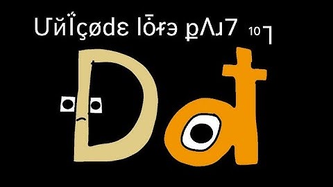 Unicode Lore part 107
