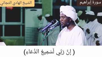 تلاوة هادئة للشيخ الهادي التجاني