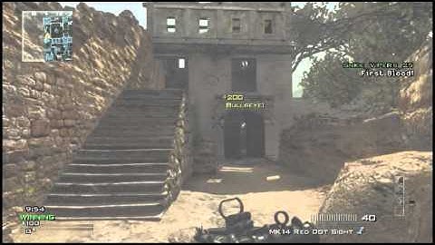 Throwing Knife Across Map On Erosion (MW3)