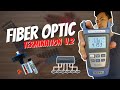 Simple Fiber Optic Cable Termination and Power Testing [Tagalog]