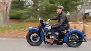 1941 Harley Davidson WL 45 in New England