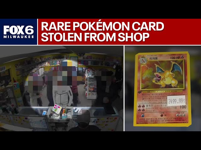 pokmon cards worth $113k stolen from massachusetts store A brazen thief stole more than $113,000 worth of Pokmon cards from a Massachusetts store, officials say, launching a real-life Pokmon Go search for the suspect and the rare collectibles