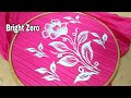 Silver painting | How to do Silver Painting on Fabric | Painting | Fabric painting on clothes