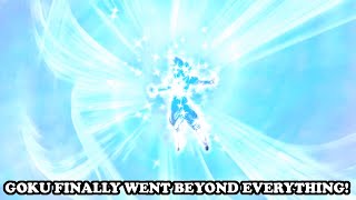 GOKU DID WHAT ASCENDED GOKU FINAL FORM DAISHINKAN TRAINED ULTIMATE TRAINING DONE DB Xenoverse 2