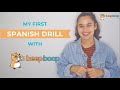 My first spanish drill with beepboop