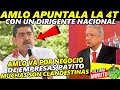 Última Hora AMLO Apuntala a la 4T con Manuel Espino con el movimiento Ruta Cinco