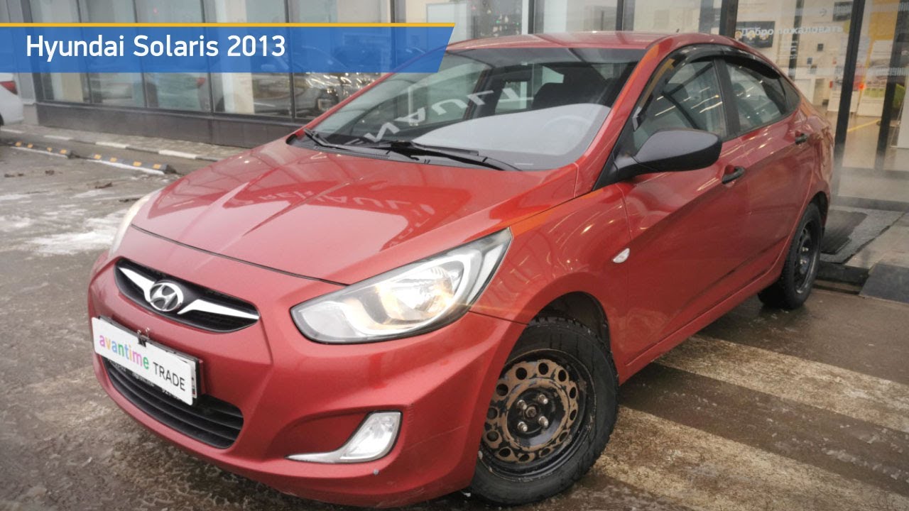 Hyundai solaris с пробегом