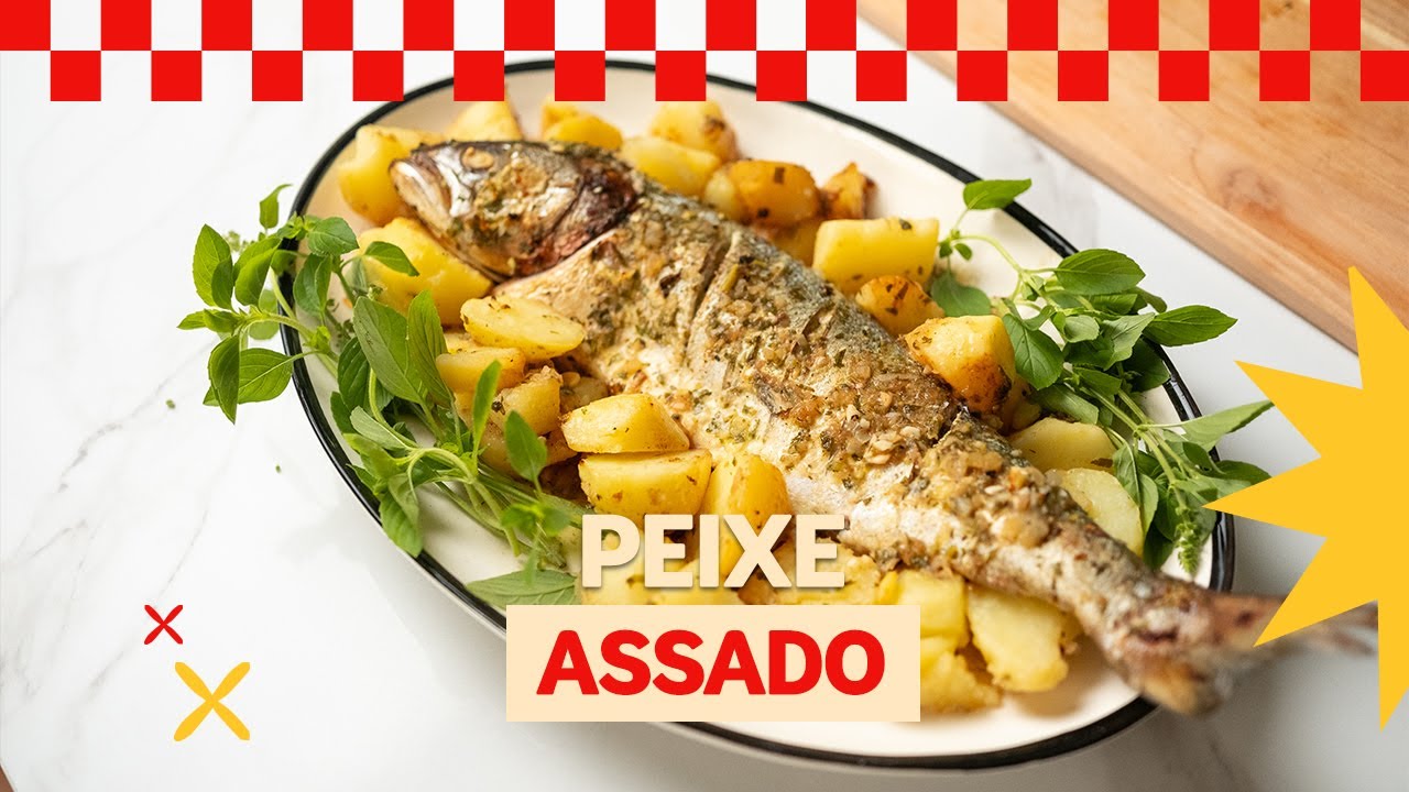 Aprenda a fazer um peixe assado perfeito | Léo Abreu
