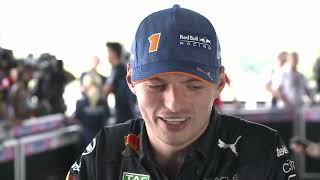 Max Verstappen   Pre Race Interview   2022 Belgian Grand Prix