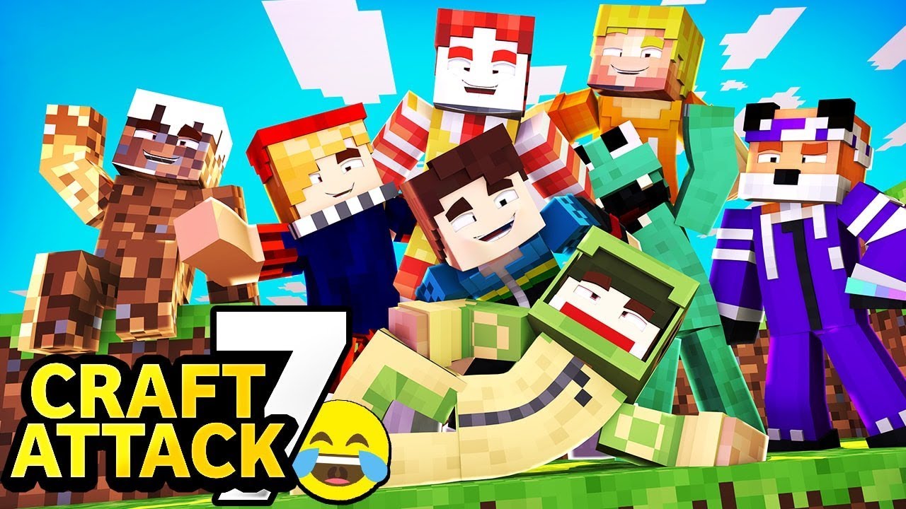 Minecraft CRAFT ATTACK 7 Lustige Momente #1 - *Pieeeeeep*