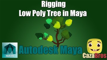 Low Poly Tree - Rigging in Maya