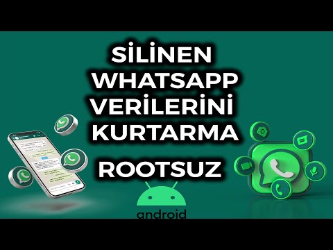 Silinen Whatsapp Sohbetlerinizi ve Dosyalarınızı Kurtarın... 2022