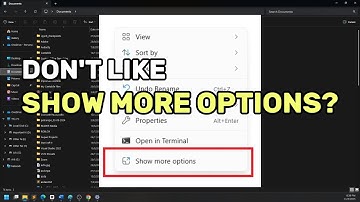 Disable “Show More Options” Context Menu on Windows 11 (no Admin) + Bonus Tips