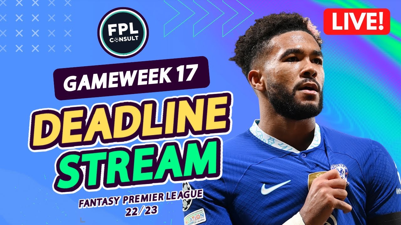 FPL GW17 DEADLINE STREAM Boxing Day Live Q&A! YouTube FPL GW17 DEADLINE STREAM Boxing Day Live Q&A! YouTube