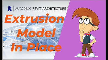 Extrusion- Model In Place I Revit Tutorial I