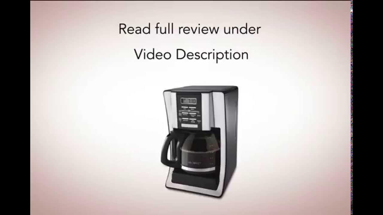 Mr Coffee BVMC SJX33GT 12 Cup Review YouTube
