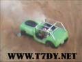 حادث انقلاب محمد الخليفي مجخ في حائل Sand Drag 632 Chevy 
