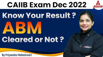 Know Your Result | ABM Cleared or Not ? By Priyanshu Maheshwari