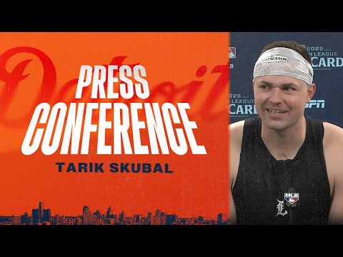 Postseason Press Conference: Tarik Skubal on Wild Card Series Start vs. Guardians | 9/30/25