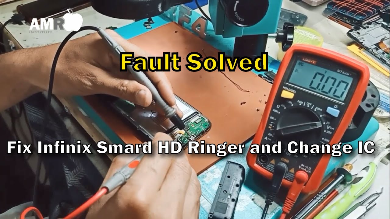 Infinix smart HD Ringer issue solve | ringer Ic Change infinix smart hd ...