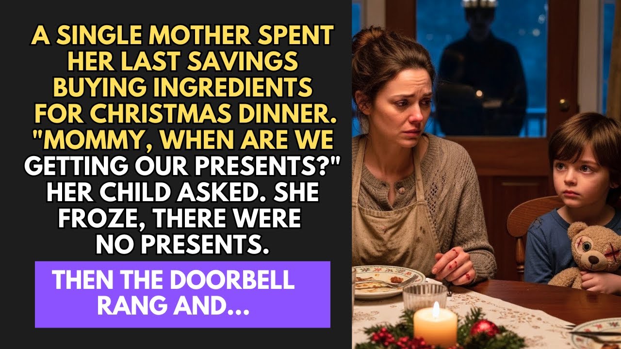 Мать-одиночка потратила последние сбережения на покупку ингредиентов для рождественского ужина. «...