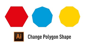 How to change number of sides of polygon tool - adobe illustrator