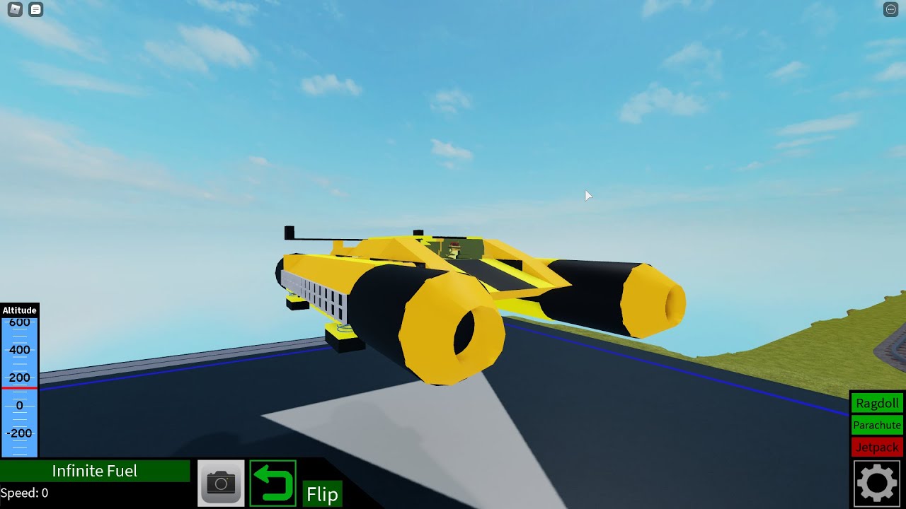 Plane crazy hover car showcase - YouTube