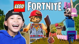 KAVEN Tries to Survive the New LEGO FORTNiTE! Game Mode