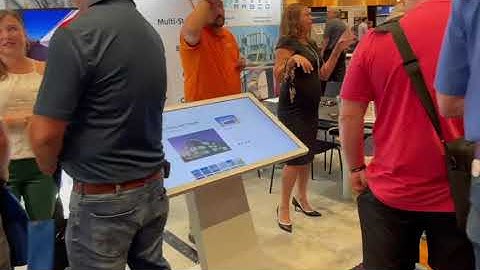 55 inch Touch Table for Trade Show