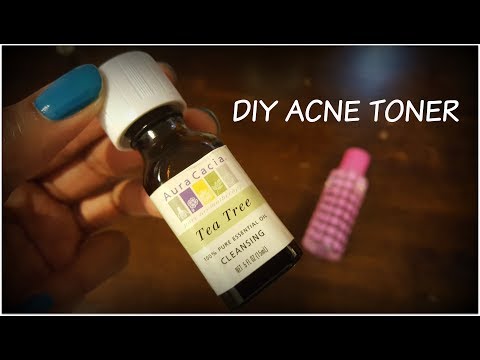 DIY Acne Toner Using Tea Tree Oil