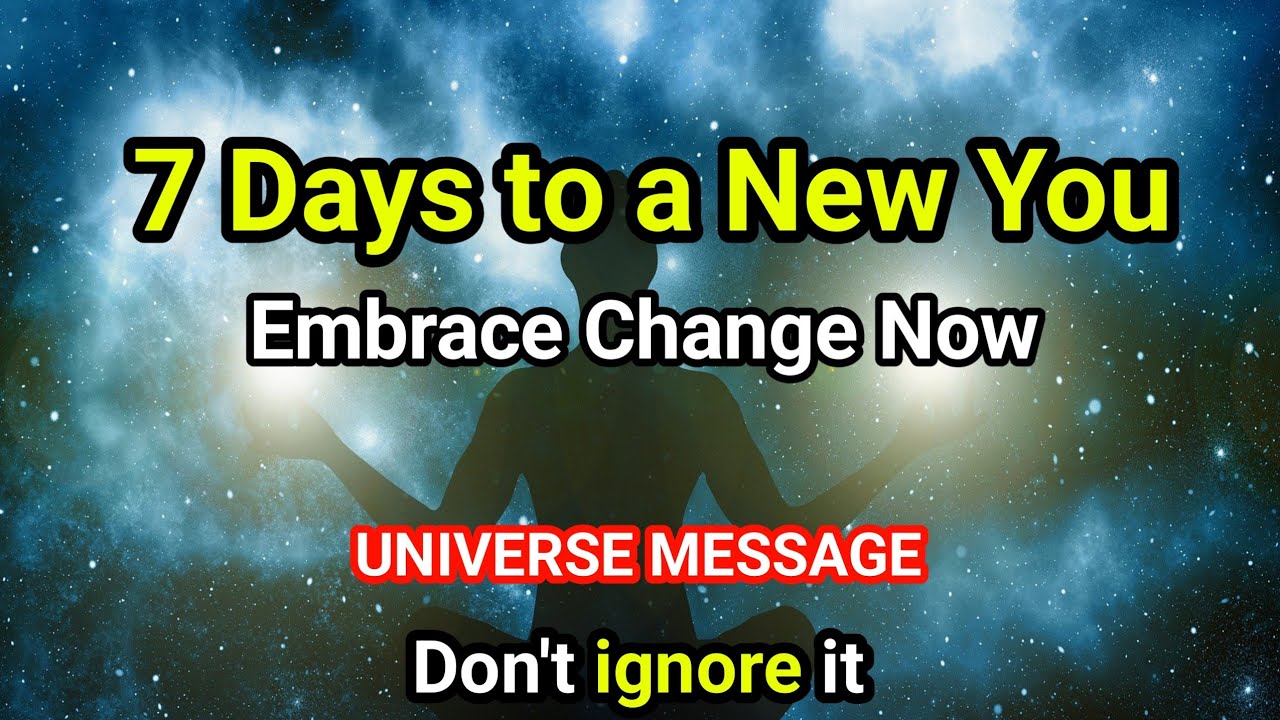 Change your life in 7 days. - YouTube
