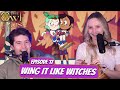 Amity’s PANIC | The Owl House Season 1 Couple Reaction | Ep 17 &quot;Wing it Like Witches”