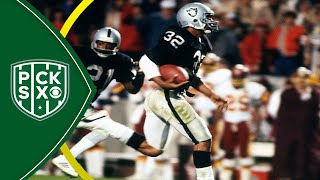 Marcus Allen details his famous run and Raiders victory in Super Bowl XVIII | Pick Six Podcast