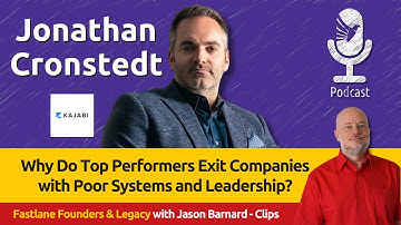 Why Do Top Performers Exit Companies with Poor Systems and Leadership? - Fastlane Founders Clips