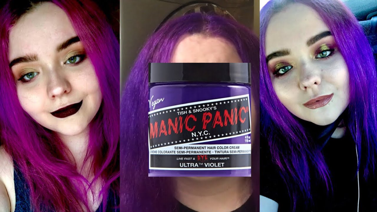 Manic Panic Amplified Semi-Permanent Hair Color in Ultra Violet - wide 5