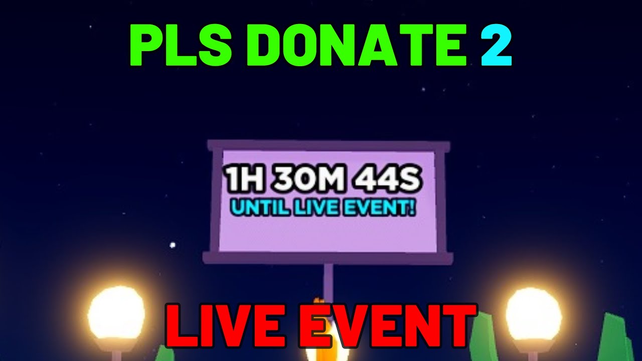 🔴 ROBLOX PLS DONATE 2 LIVE EVENT!! LIVE