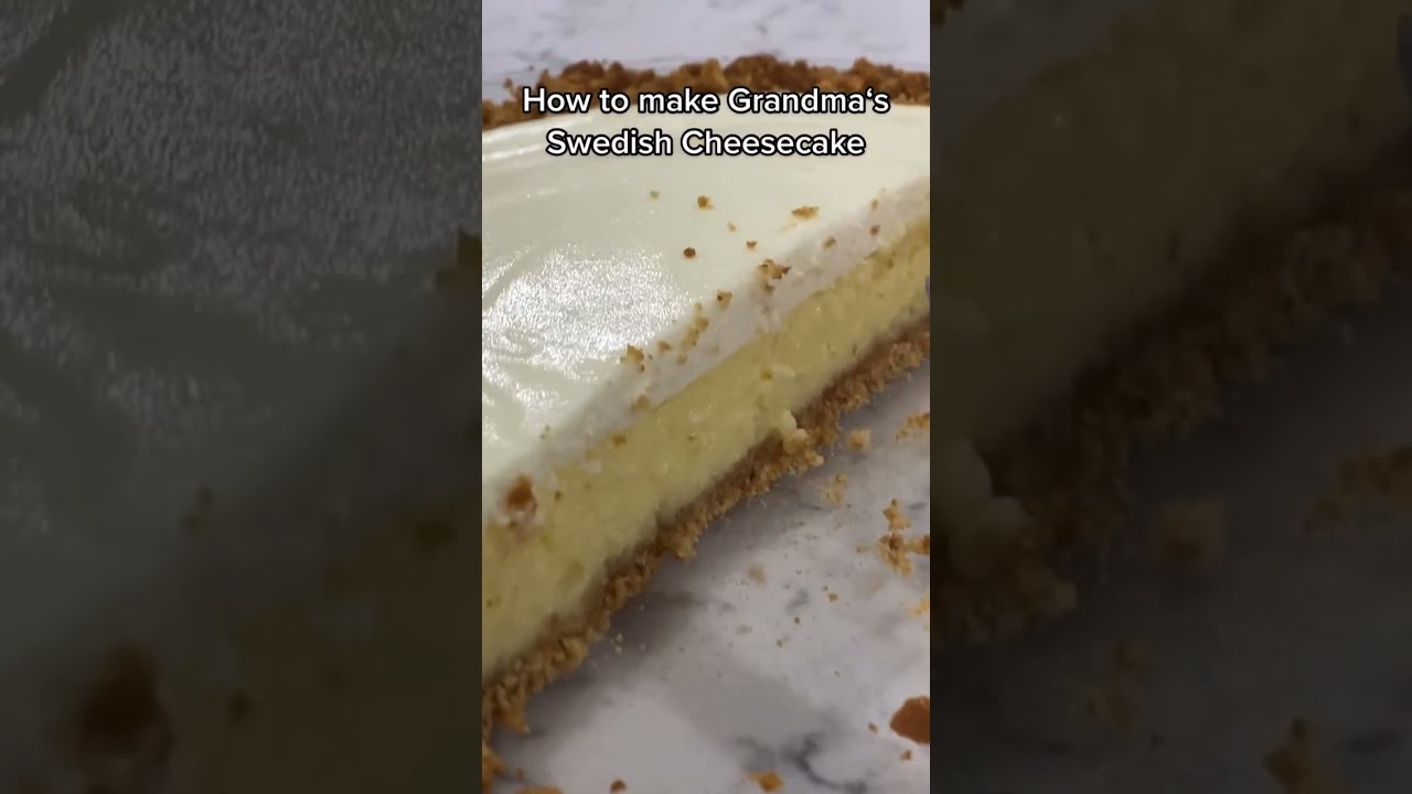 Grandmas Swedish Cheesecake Recipe