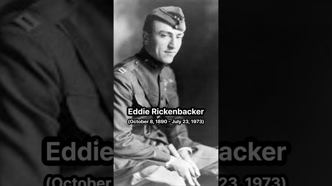 World War I hero "Eddie Rickenbacker" 