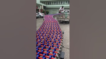 The fulai wheel conveyor is here! It features free extension and adjustable height#conveyor