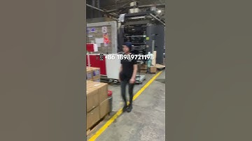 Fully automated toast bakery bread bag making machine wicket running in Mexico